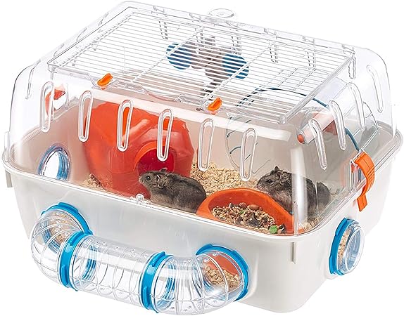 Ferplast Hamster Cage, 15.94 x 11.61 8.61 x 8.86