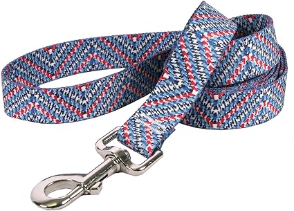 Yellow Dog Design, Multi Tweed Dog Leash, Extra Small 3/8