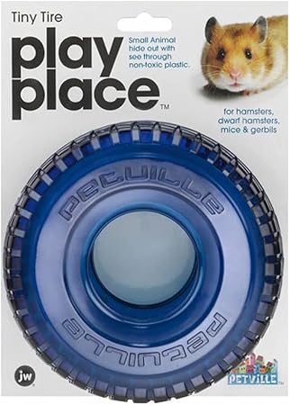 JW Petville Tire, Tiny, Assorted Black/Blue