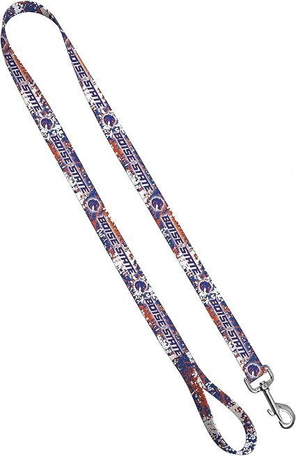 Boise State University Broncos Dog Collar Collection, Boise State Broncos Dog Collar and Leash, Bronco Digi Print, Wide Range of Sizes For All Dogs, Digi Broncos, 3/4