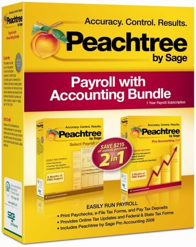 Peachtree by Sage Payroll with Accounting Bundle 2009