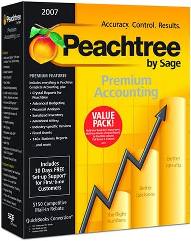 Peachtree By Sage Premium Accounting 2007 5-Users