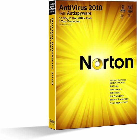 Norton Antivirus 2010 10-User