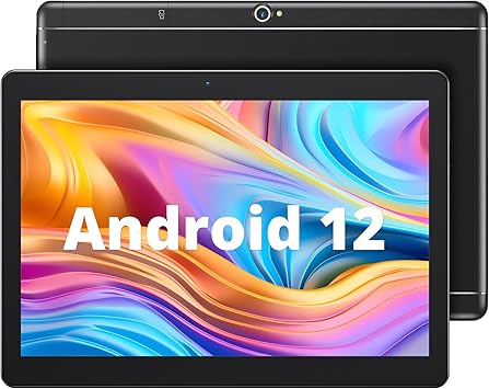 Dragon Touch Android Tablet 10 inch with 32GB Storage, 256GB Expandable Storage, Android 12 Tablet, Quad Core Processor, 10