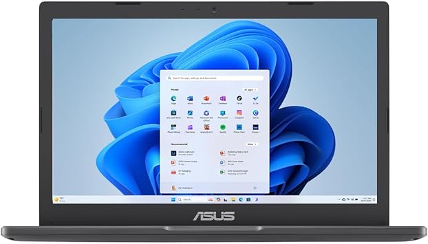 ASUS 2024 Vivobook Go 11.6” HD Laptop, Intel Celeron N4500, Intel Graphics, 4GB, 128GB, Windows 11 Home in S Mode, Star Black, L210KA-ES04