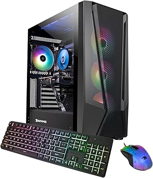 iBUYPOWER Trace Mesh Gaming PC Computer Desktop TMI7N46T01, Intel Core i7 14700F, NVIDIA GeForce RTX 4060 Ti 8GB, 32GB DDR5 5600 RGB, 1 TB NVMe SSD, WiFi Ready, Windows 11 Home