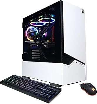 CyberPowerPC Gamer Supreme Liquid Cool Gaming PC, AMD Ryzen 7 7800X3D 4.2GHz, GeForce RTX 4070 Super 12GB, 32GB DDR5, 1TB PCIe Gen4 SSD, WiFi Ready & Windows 11 Home (SLC8470A)