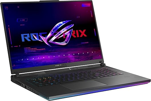 ASUS ROG Strix Scar 18 (2024) Gaming Laptop, 18” Nebula HDR 16:10 QHD 240Hz/3ms, GeForce RTX™ 4090, Intel® Core™ i9-14900HX, 32GB DDR5-5600, 2TB PCIe SSD, Wi-Fi 6E, Windows 11 Pro, G834JYR-XS97