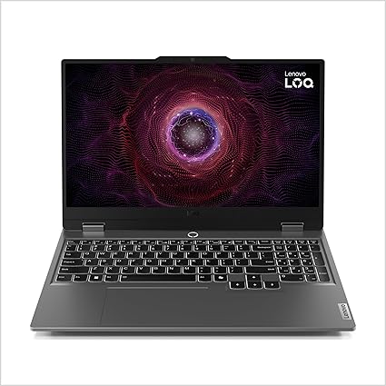 Lenovo LOQ 15AHP9 Gaming Laptop, NVIDIA® GeForce RTX™ 4050 6GB GDDR6, 15.6” FHD Display, AMD Ryzen 7 8845HS, 16GB RAM, 512GB SSD, 1920x1080 px, Windows 11, Luna Grey