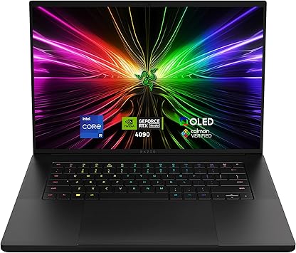 Razer Blade 16 (2024) Gaming Laptop: NVIDIA GeForce RTX 4090 - Intel Core i9-14900HX 14th Gen CPU - 16