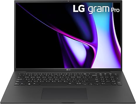 LG gram Pro 17-inch Thin and Lightweight Laptop, Intel Evo Edition - AI-enabled Intel Core Ultra 7 processor, Windows 11 Home, 32GB RAM, 2TB SSD, NVIDIA RTX3050, Black