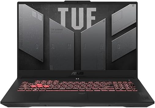 ASUS TUF Gaming A15 (2023) Gaming Laptop, 15.6” FHD 144Hz, 100% sRGB Display, GeForce RTX 4050, AMD Ryzen 7 7735HS, 16GB DDR5, 1TB PCIe SSD, Wi-Fi 6E, Windows 11, FA507NU-DS74,Mecha Gray