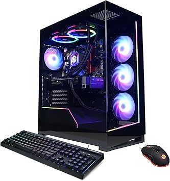 CyberPowerPC Gamer Xtreme VR Liquid Cool Gaming PC, Intel Core i7-14700KF 3.4GHz, GeForce RTX 4070 Super 12GB, 32GB DDR5, 2TB PCIe Gen4 SSD, WiFi Ready & Windows 11 Home (GXiVR8760A4)