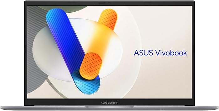 ASUS 2024 Vivobook 17.3” Laptop, FHD Display, Intel Core 7 150U, 16GB RAM, 512GB SSD, Fingerprint Sensor, HD Front Camera, Windows 11 Home; Cool Silver,F1704VAP-AS74