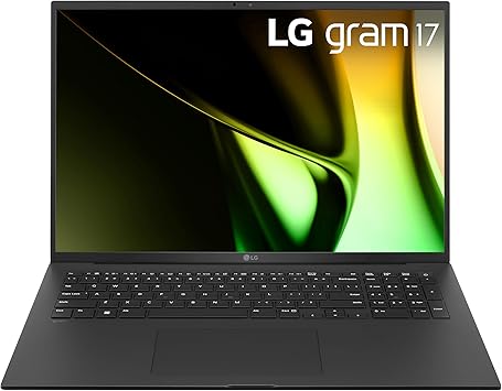 LG gram 17-inch Lightweight Laptop, Intel Evo Edition - AI-enabled Intel Core Ultra 7 processor, Windows 11 Home, 16GB RAM, 1TB SSD, Touch IPS Display, Black