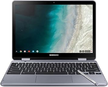 Samsung Chromebook Plus V2, 2-in-1, 4GB RAM, 32GB eMMC, 13MP Camera, Chrome OS, 12.2