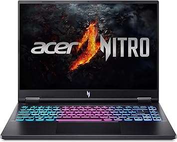 Acer Nitro 14 Gaming Laptop | AMD Ryzen 7 8845HS Octa-Core AI Capable Processor | NVIDIA GeForce RTX 4060 Laptop GPU | 14.5