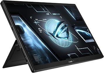 ASUS ROG Flow Z13 (2022) Gaming Laptop Tablet, 13.4” 120Hz IPS Type FHD 16:10 Display, Intel Core i5-12500H CPU, 16GB LPDDR5, 512GB PCIe SSD, Free Bundle Detachable RGB Keyboard, GZ301ZA-PS53, Black