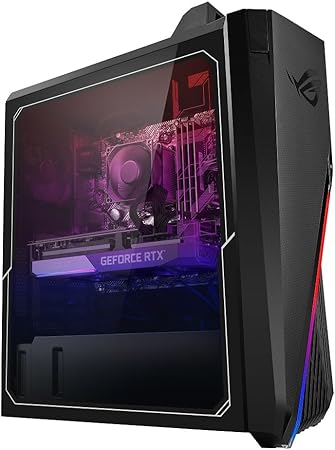 ASUS ROG Strix G15DS Gaming Desktop, AMD Ryzen 7 7700X Processor, GeForce RTX 4070 Dual, 16GB DDR5 RAM, 1TB PCIe SSD, Windows 11 Home, G15DS-DH774