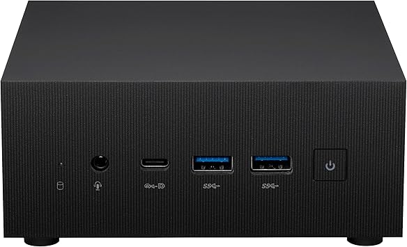 ASUS ExpertCenter PN53 Mini PC Barebone with the newest AMD Ryzen™ 7 7735HS, Quad-4K displays, 7 x USB, up to 64GB DDR5 RAM, Triple Storage Design, WiFi 6E, Bluetooth, USB-C with VESA Mount