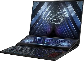 ASUS ROG Zephyrus Duo 16 (2022) Gaming Laptop, 16” 165Hz IPS Type WUXGA 16:10 Display, NVIDIA GeForce RTX 3060, AMD Ryzen 7 6800H, 16GB DDR5, 1TB SSD, Windows 11, GX650RM-ES74