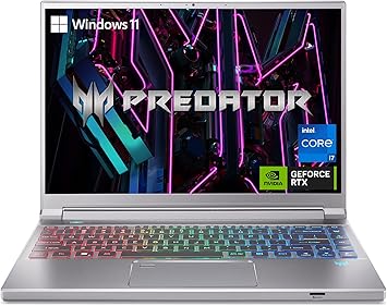 Acer Predator Triton 14 Gaming/Creator Laptop | 13th Gen Intel i7-13700H | NVIDIA GeForce RTX 4050 | 14