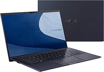 ASUS ExpertBook B9 Intel EVO Thin & Light Laptop, 14” FHD, Intel Core i7-1255U, 1TB SSD, 16GB LPDDR5 RAM, Military Grade Durable, Webcam Privacy Shield, Win 11 Pro, Black, B9450CBA-XVE75