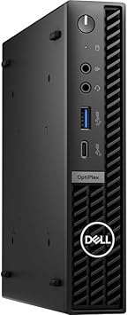 Dell OptiPlex 7000 7010 Desktop Computer - Intel Core i5 13th Gen i5-13500T Tetradeca-core (14 Core) 1.60 GHz - 16 GB RAM DDR5 SDRAM - 256 GB M.2 PCI Express NVMe SSD - Micro PC - Black