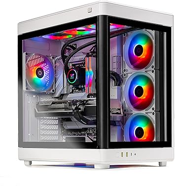 Skytech Gaming Prism Gaming PC, Ryzen 9 7900X3D 4.4 GHz, RTX 4070 Ti, 1TB NVME, 32GB DDR5 RAM RGB, 850W Gold PSU Wi-Fi, Win 11 Home, RGB-Keyboard and RGB-Mouse Included