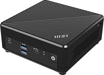 MSI Cubi N ADL Mini PC: Intel Pentium N200, Wi-Fi, Thunderbolt Type-C, Black, Non-OS/Barebone: ADL-019BUS