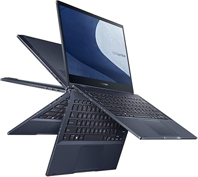 ASUS ExpertBook B5 Thin & Light Flip Business Laptop, 13.3” FHD OLED, Intel Core i7-1165G7, 1TB SSD, 16GB RAM, all day battery, Enterprise-grade video conference, NumberPad, Win 10 Pro, B5302FEA-XH75T