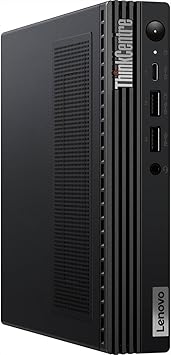 Lenovo ThinkCentre M90q Gen 3 Tiny Desktop Computer, Intel Core i5-12500 3.0GHz, 8GB RAM, 256GB SSD, Windows 11 Pro, Black