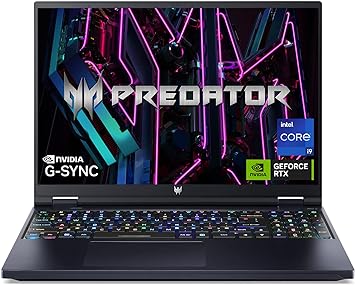 Acer Predator Helios 16 Gaming Laptop | 13th Gen Intel Core i9-13900HX | GeForce RTX 4080 | 16