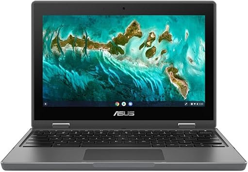 ASUS Chromebook Flip Cr1 Cr1100fka-yz182t-s 11.6 Touchscreen Convertible Chromebook - Hd - 1366 X 768 - Intel Celeron N5100 Quad-core [4 Core] 1.10 Ghz - 8 Gb Total Ram - 32 Gb Flash Memory