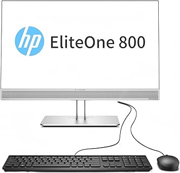 HP EliteOne 800 G3 All-in-One Computer, Intel Core i5-7500 3.4GHz Up to 3.8GHz, 8 GB DDR4 SDRAM, 256 GB SSD, 23.8