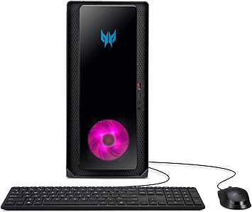 Acer Predator Orion 3000 PO3-655-UR16 Gaming Desktop | Intel Core i7-14700F 20-Core Processor | NVIDIA GeForce RTX 4060 | 16GB DDR5 | 1TB PCIe Gen 4 SSD | Intel Wi-Fi 6E AX211 | Windows 11 Home