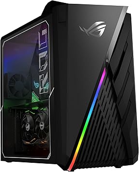 ASUS ROG Strix GA35 Gaming Desktop PC, GeForce RTX 3090, AMD Ryzen 9 5900X, 32GB DDR4 RAM, 1TB PCIe SSD + 2TB HDD, Dual Hot-Swap SSD Bays, ROG Scope & Chakram, Windows 11 Professional, GA35DX-XH999