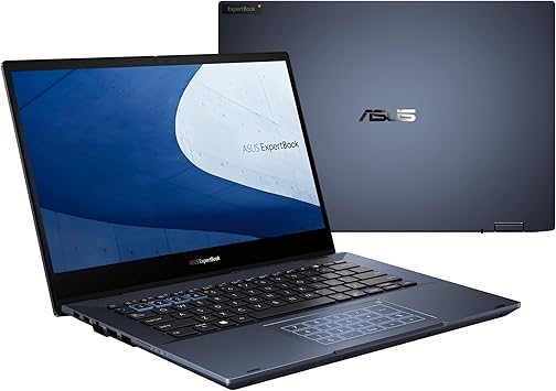 ASUS ExpertBook B5 Thin & Light Business Laptop, 14” FHD, Intel Core i7-1195G7, 1TB SSD, 16GB RAM, All-Day Battery, Enterprise-Grade Video Conference, NumberPad, Win 11 Pro, B5402CEA-XS75