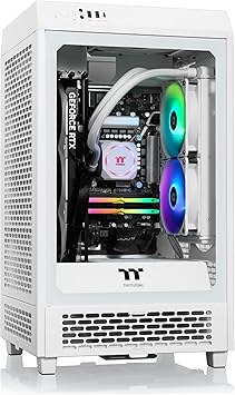 Thermaltake Reactor i460T Gaming Desktop (Intel Core i7-13700F, 32GB 5600MT/s DDR5 RGB Memory, NVIDIA GeForce RTX 4060 Ti, 1TB NVMe M.2, WiFi, Windows 11 Home) TW2S-B760-46T-LCS