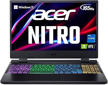 Acer Nitro 5 AN515-58-7583 Gaming Laptop | Intel Core i7-12700H | NVIDIA GeForce RTX 3070 Ti Laptop GPU | 15.6