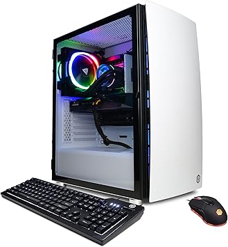 CyberpowerPC Gamer Xtreme VR Gaming PC, Intel Core i5-14600KF 3.5GHz, GeForce RTX 4060 Ti 8GB, 16GB DDR5, 1TB NVMe SSD, WiFi Ready & Windows 11 Home (GXiVR8800A2)