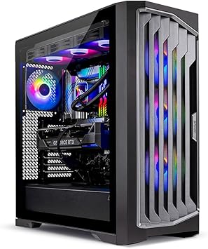 Skytech Legacy Gaming PC Desktop, Intel i9 14900K 3.2 GHz (5.7GHz Turbo Boost), NVIDIA RTX 4090 24GB GDDR6X, 2TB Gen4 SSD, 64GB DDR5 RAM 5600 RGB, 1000W Gold ATX 3.0 PSU, 420mm ARGB AIO, Wi-Fi