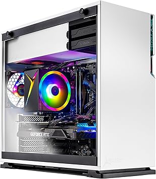 Skytech Gaming Shiva Gaming PC Desktop – Intel Core i5 11400F 2.6 GHz, AMD RX 6600, 1TB NVME SSD, 16GB DDR4 RAM 3200, 650W Gold PSU, 11AC Wi-Fi, Windows 11 Home 64-bit,White