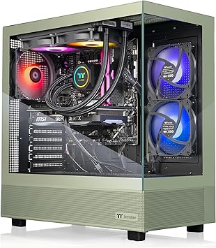 Thermaltake Vista i470M Gaming Desktop (Intel® Core™ i7-14700F, ToughRam 32GB DDR5 5600MT/s RGB Memory, NVIDIA® GeForce RTX™ 4070, 1TB NVMe M.2, WiFi, Windows 11) V27M-B760-470-LCS