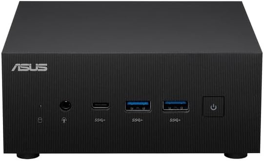 ASUS ExpertCenter PN53 Mini PC System with AMD Ryzen™ 7 6800H Processor, support up to 4 displays in 4K, 16GB DDR5 RAM, M.2 PCIE G4 512GB SSD, WiFi 6E, Bluetooth, 7 x USB, Windows 11 Pro