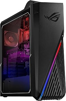 ASUS ROG Strix GT15 Gaming Desktop PC, Intel Core i7-12700F, GeForce RTX 3060, 16GB DDR4 RAM, 512GB SSD, Windows 11 Home, G15CF-BS764,Black