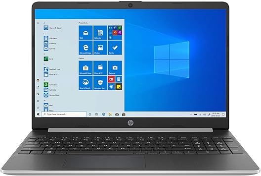 HP Notebook 15-dy1008CA, 15.6” HD Laptop, Intel Core i3-1005G1, 8GB RAM, 256GB SSD, Windows 10