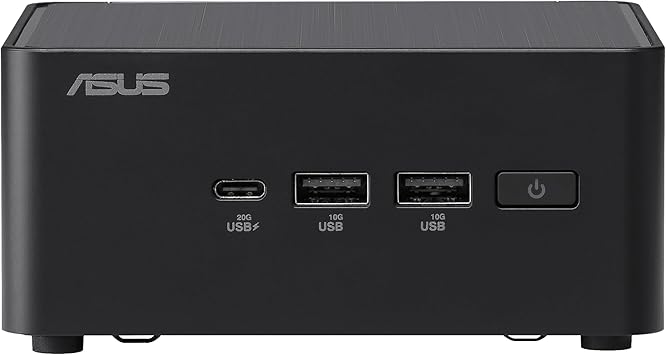 ASUS NUC 14 Pro Tall Full System Mini PC with Intel 14th Gen Core Ultra 7 155H, 32GB DDR5 RAM, 1TB PCIe G4x4 NVMe SSD, Thunderbolt 4,Win 11 Pro, Toolless Chassis Access, VESA Mount Included