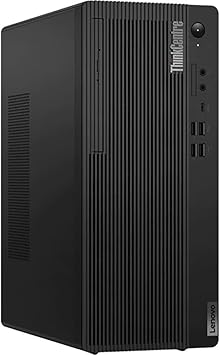 Lenovo ThinkCentre M80t Gen 3 11TE0000US Desktop Computer - Intel Core i5 12th Gen i5-12500 Hexa-core (6 Core) 3 GHz - 16 GB RAM DDR5 SDRAM - 256 GB M.2 PCI Express NVMe 4.0 SSD - Tower - Raven Black