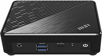 MSI Cubi N ADL Cubi N ADL S-055BUS Desktop Computer DDR4 SDRAM M.2 SSD - Mini PC